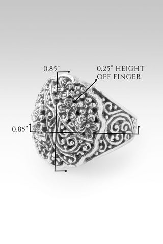 Been Set Free Ring™ in Frangipani & Butterfly - Statement - only found at SARDA™