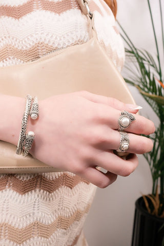 Believe Always Tip - to - Tip Bracelet™ in Freshwater Pearl - Tip - to - Tip - only found at SARDA™
