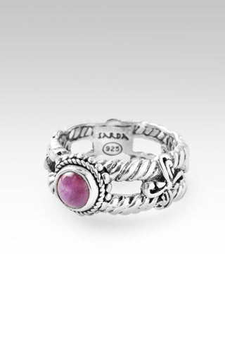 Believe UR Beloved Ring™ in Star Ruby - Dinner - only found at SARDA™