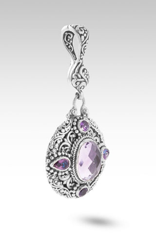 Belong To Most High Pendant™ in Rose De France Amethyst, Amethyst & Talkative™ Mystic Topaz - Multi Stone - only found at SARDA™