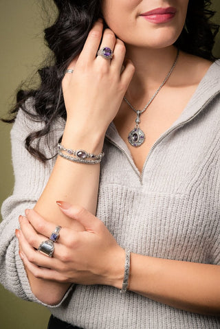 Belong To Most High Ring™ in Amethyst - Dinner - only found at SARDA™