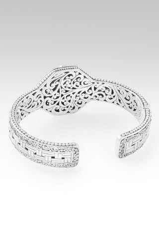 Beloved Is Who U R Cuff™ in Black Mother Of Pearl Mosaic, J P Topaz™ Mystic Topaz & Bali Crush™ Mystic Topaz - Cuff - only found at SARDA™