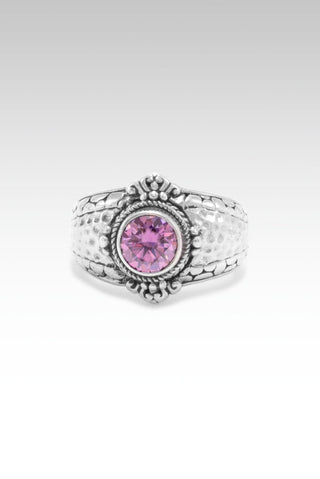 Benevolence Ring II™ in Pink Moissanite - Dinner - SARDA™