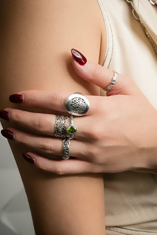 Best is Yet to Come Ring™ in Tree of Life - Stackable - only found at SARDA™