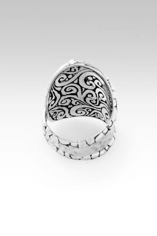 Blessed with Abundance Ring™ in Aquamarine - Dinner - only found at SARDA™