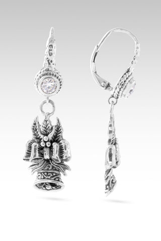 Blessing Received Earrings™ in Moissanite - French Wire - only found at SARDA™