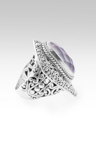 Blessings Abound Ring™ in Lilac Mother of Pearl Quartz - Dinner - only found at SARDA™