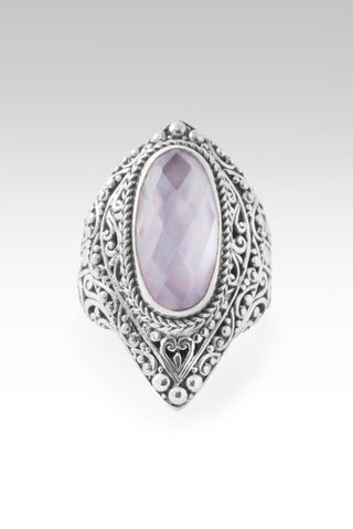 Blessings Abound Ring™ in Lilac Mother of Pearl Quartz - Dinner - only found at SARDA™