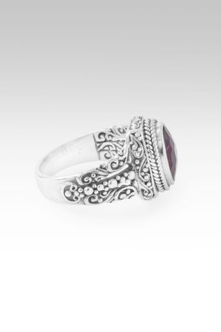 Blessings Bloom Ring™ in Elegant Rose™ Mystic Quartz - Dinner - only found at SARDA™