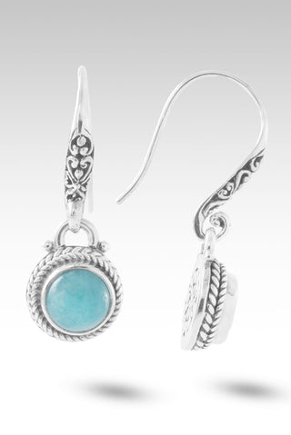 Blessings Comfort Earrings™ in Amazonite - Bali Wire - only found at SARDA™