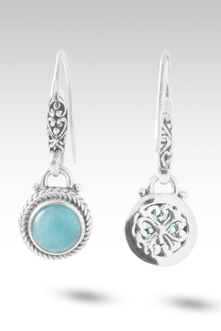 Blessings Comfort Earrings™ in Amazonite - Bali Wire - only found at SARDA™