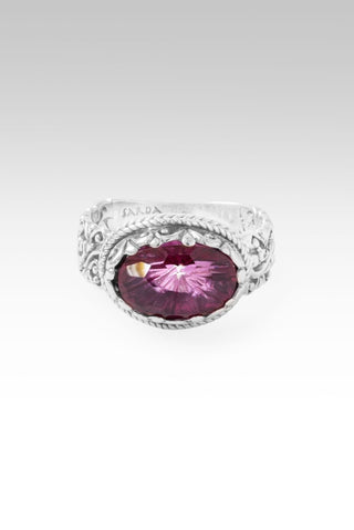 Blessings Encircle Ring™ in Elegant Rose™ Mystic Quartz - Dinner - only found at SARDA™