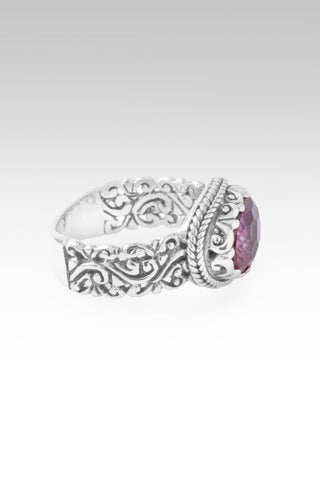 Blessings Encircle Ring™ in Elegant Rose™ Mystic Quartz - Dinner - only found at SARDA™
