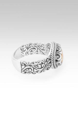 Blessings Encircle Ring™ in Golden Mother Of Pearl Mosaic - Dinner - only found at SARDA™