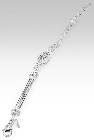 Blessings Encompass Bracelet™ in Elegant Rose™ Mystic Quartz & Rhodolite Garnet - Multi Stone - only found at SARDA™