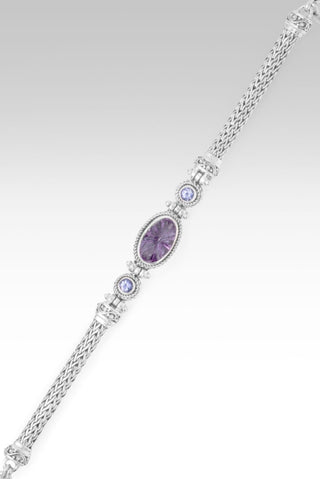 Blessings Encompass Bracelet™ in Purple Quest™ Mystic Quartz & Tanzanite - Multi Stone - only found at SARDA™