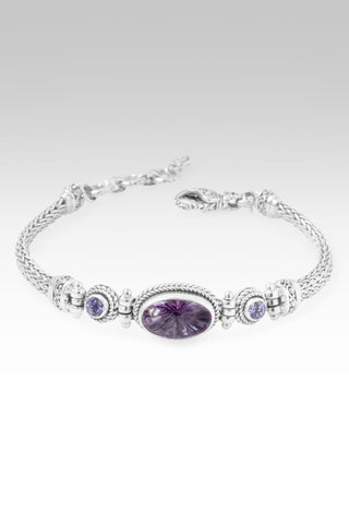 Blessings Encompass Bracelet™ in Purple Quest™ Mystic Quartz & Tanzanite - Multi Stone - only found at SARDA™