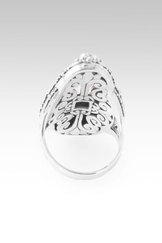 Blessings Endure Ring™ in Pink Cashmere™ Mystic Quartz & Rhodolite Garnet - Statement - only found at SARDA™