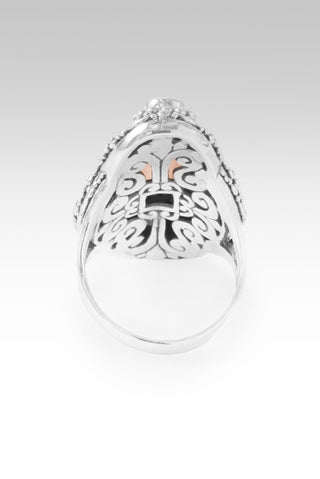 Blessings Endure Ring™ in Pink Opal Mother Of Pearl Quartz & Pale Plum™ Mystic Topaz - Statement - only found at SARDA™