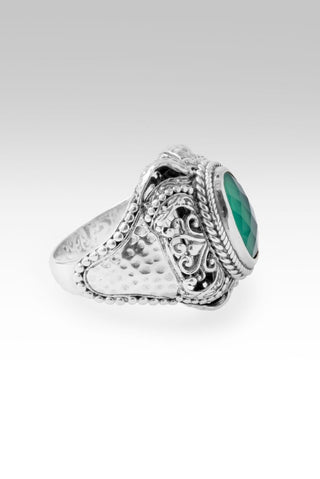 Blessings Enrich Ring™ in Green Onyx & Quartz - Statement - only found at SARDA™