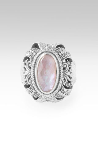 Blessings Enrich Ring™ in Pink Opal Mother Of Pearl Quartz - Statement - only found at SARDA™