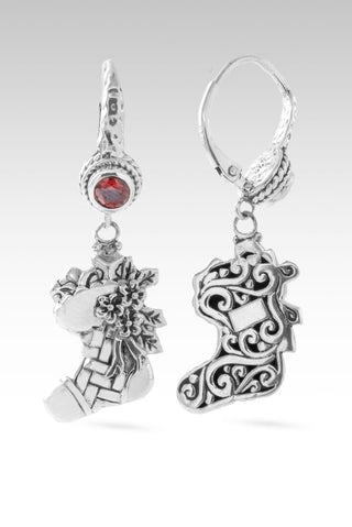 Blessings Fill Earrings™ in Garnet - French Wire - only found at SARDA™