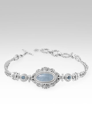 Blessings Flow Bracelet™ in Aquamarine & Swiss Blue Topaz - Multi Stone - only found at SARDA™