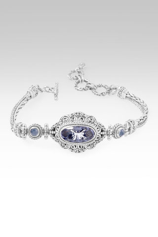 Blessings Flow Bracelet™ in Pinnacle Star™ Mystic Quartz & Serenity Blue Chalcedony - Multi Stone - only found at SARDA™