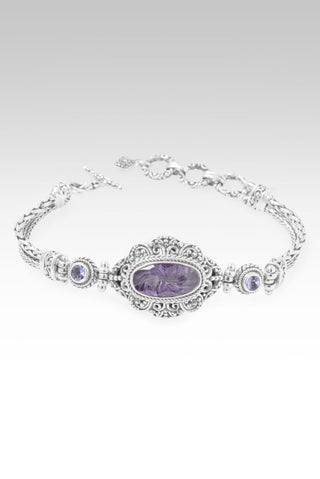 Blessings Flow Bracelet™ in Purple Quest™ Mystic Quartz & Tanzanite - Multi Stone - only found at SARDA™