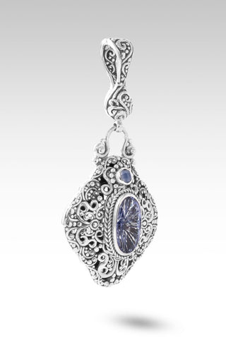 Blessings Follow Pendant™ in Pinnacle Star™ Mystic Quartz & Serenity Blue Chalcedony - Multi Stone - only found at SARDA™