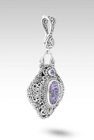 Blessings Follow Pendant™ in Purple Quest™ Mystic Quartz & Tanzanite - Multi Stone - only found at SARDA™
