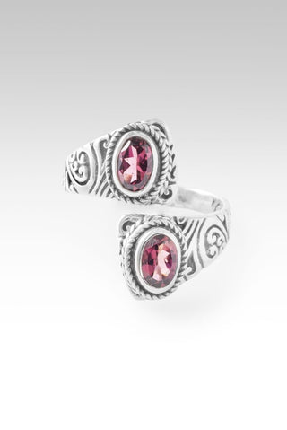 Blessings Past Infinity Ring™ in Pink Tourmaline - Bypass - only found at SARDA™