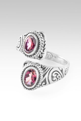 Blessings Past Infinity Ring™ in Pink Tourmaline - Bypass - only found at SARDA™