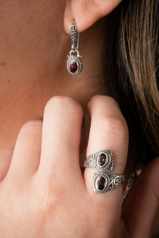 Blessings Past Infinity Ring™ in Pink Tourmaline - Bypass - only found at SARDA™