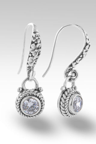 Blossoms of Grace Earrings™ in Moissanite - Bali Wire - SARDA™