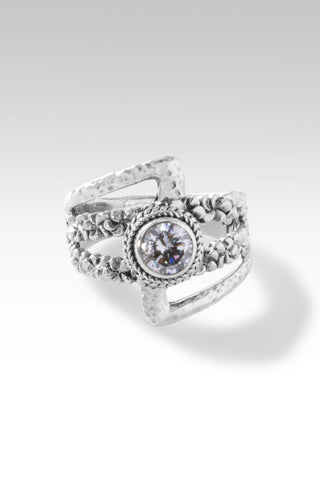 Blossoms of Grace Ring™ in Moissanite - Statement - SARDA™