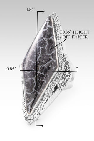 Boundless Love Ring II™ in Black Indonesian Coral - Dinner - only found at SARDA™