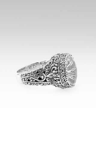 Bring About Peace Ring™ in White Quartz - Dinner - only found at SARDA™