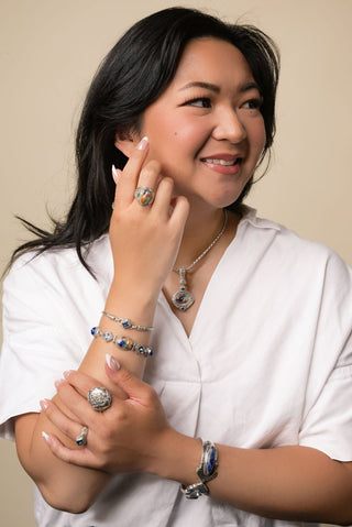 Calm Refuge Bracelet™ in Sheer Luck™ Mystic Topaz - Single Stone - only found at SARDA™