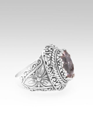 Celebrate Grace Ring™ in Always True Rose™ Mystic Quartz - Dinner - only found at SARDA™