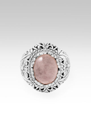 Celebrate Grace Ring™ in Cor - De - Rose Morganite - Dinner - only found at SARDA™