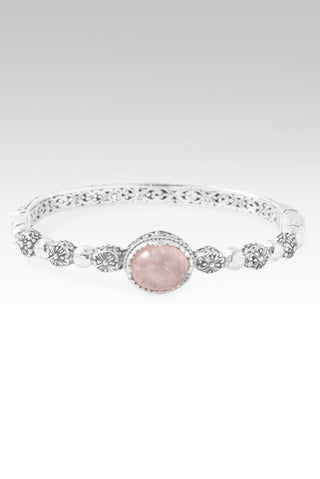 Celebrate Healing Bangle Bracelet™ in Cor - De - Rosa Morganite - Bangle - only found at SARDA™