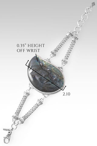 Celeste Bracelet II™ in Labradorite - Single Stone - only found at SARDA™
