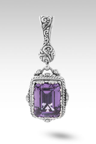 Change A Comin’ Pendant™ in Color Change Lab Created Sapphire - Single Stone - only found at SARDA™