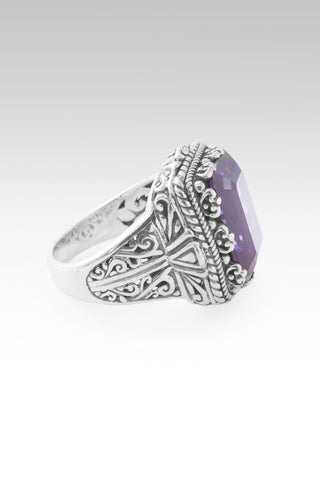 Change A Comin’ Ring™ in Color Change Lab Created Sapphire - Dinner - only found at SARDA™