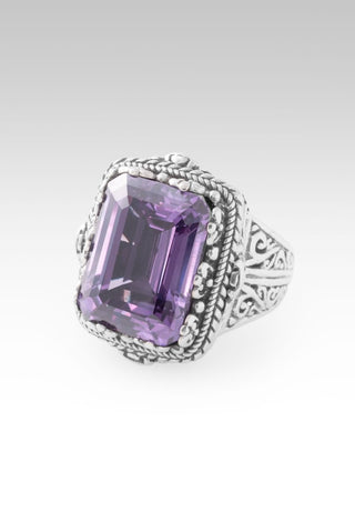 Change A Comin’ Ring™ in Color Change Lab Created Sapphire - Dinner - only found at SARDA™