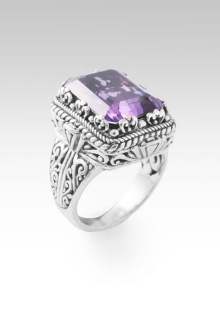 Change A Comin’ Ring™ in Color Change Lab Created Sapphire - Dinner - only found at SARDA™