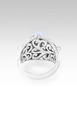 Choose Freedom Ring™ in Blue Opal & Blue Chalcedony - Dinner - only found at SARDA™