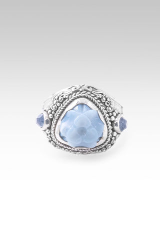 Choose Freedom Ring™ in Blue Opal & Blue Chalcedony - Dinner - only found at SARDA™