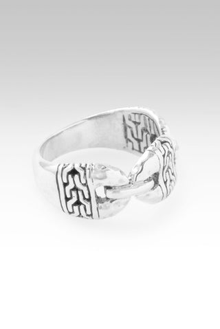 Choose Joy Ring™ in Chainlink - Statement - only found at SARDA™